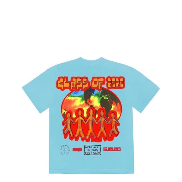 Travis Scott Cactus Jack C/o 2020 T-Shirt - Picture 4 of 5